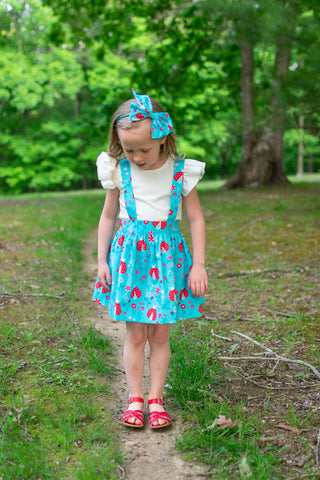Little Ladybugs Abby Suspender Skirts