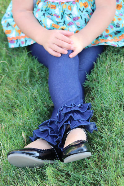 Denim Iris Icings