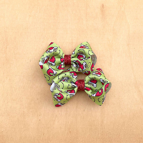 Grinchy  Boutique Bitty Bows