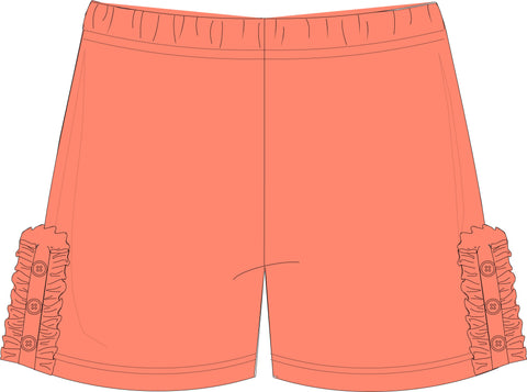 2024 Coral Bettie Buttons Shorties Pre-SALE