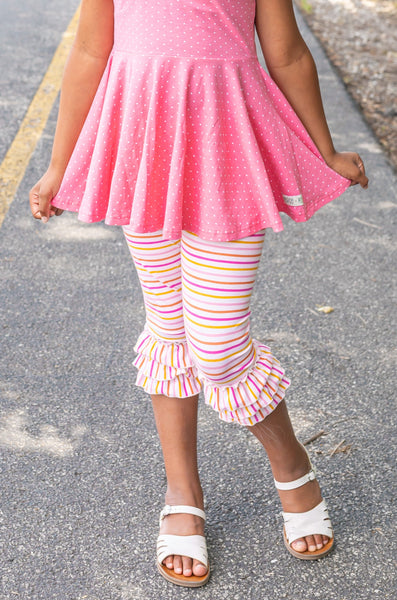 Citrus Stripes Rosie Capris