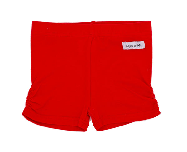 2024 Red Ruched Shorties Pre-SALE