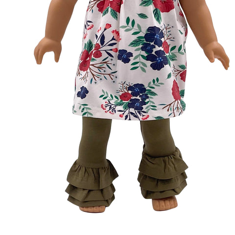 Clover Rosie Ruffle Pants 18" Doll