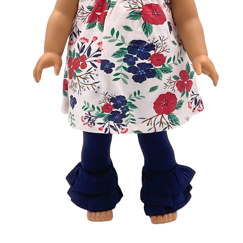Midnight Rosie Ruffle Pants 18" Doll