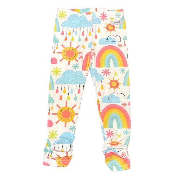 Sunshine & Rainbows Ava Ruched Leggings