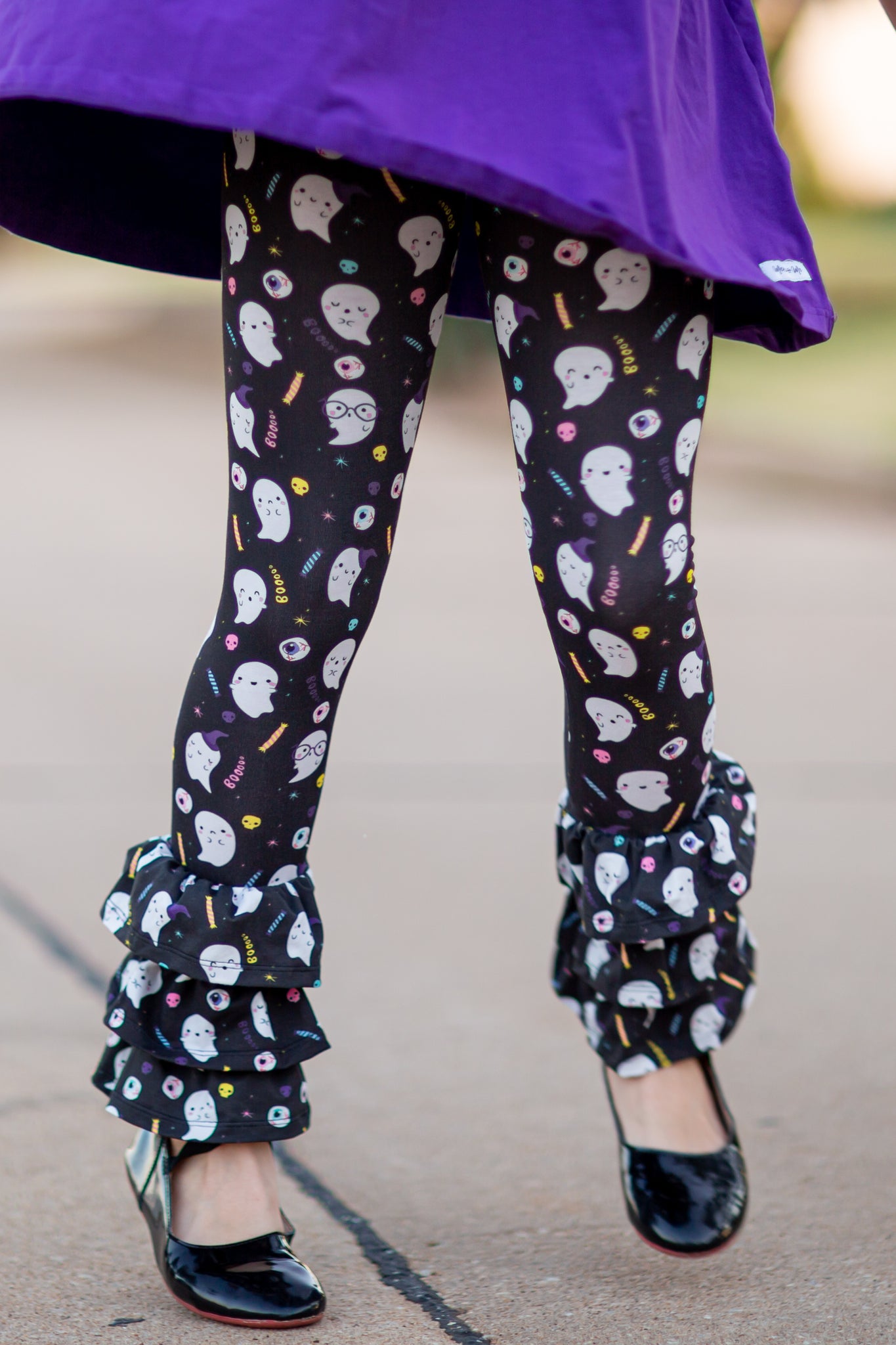 Halloween Rosie Ruffle Pants